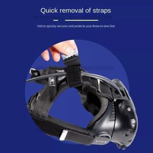 호환 HTC Vive 조절 가능용으로 개선된 교체용 VR 헤드 스트랩