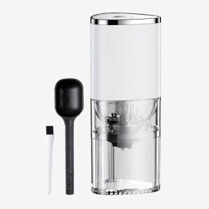 커피 그라인더 무선 블랙 전동그라인더 티타늄 USB충전 화이트/블랙 검은색