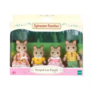 실바니안 피규어 줄무늬 고양이 패밀리 사회성발달 생일선물 캠핑놀거리 엄마놀이