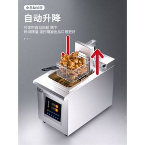 탁상 돈 튀김기 업소용 전기튀김기 조절 감자 2구 상업용 트럭 업소용전기튀김기 치킨