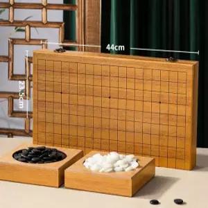 바둑판 세트 테이블 취미생활 휴대용 접이식 오크 기원