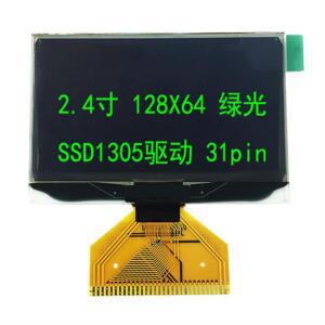 IPS 2.42 인치 SPI 화이트 OLED 스크린 모듈 SSD1305 컨트롤러 128x64 IIC 인터페이스