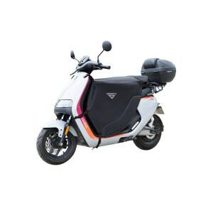 오토바이 무릎담요 방한 PCX 다리 무릎 T100 워머 덮개 검정색 40 보온