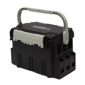 미라클 하드 태클박스 20리터 블랙낚시소품 수납 케이스 휴대용 용품 필수품 정리 보관