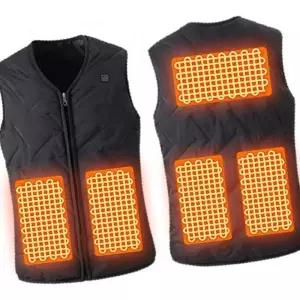 낚시 발열 USB 전기 열조끼 조끼 방한 핫팩 보온 KC 열선 온열 히터