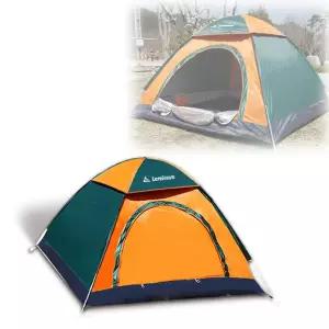 원터치 방수텐트 캠핑 낚시 자동 팝업 돔형 3초용텐트 차박 텐트 2인용 경량 3인용 편리한 간이 나들이