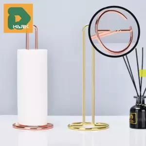 키친타올홀더 메탈 조리 거치 디자인 스탠드 롤링 요리 욕실 세면 걸이 부착 주방 벽면 공간 절약 수건