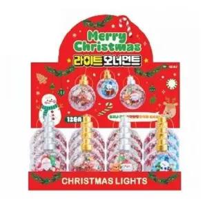크리스마스 라이트 오너먼트 1타 12개입트리장식 장식품