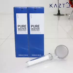 퓨어워터필터샤워기대형2set 헤드 녹물제거 수압 수압상승