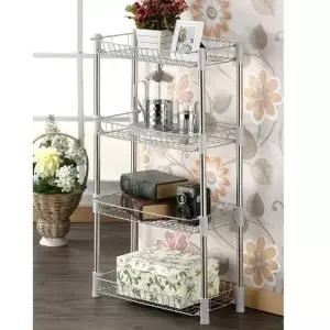 다용도사각선반 4단 욕실 욕조 다용도 선반