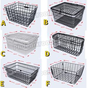 호환 굵고 확장된 전기 세발자전거 후면 바구니  대용량 자동차 보관 야채