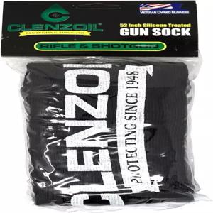 클렌조일 총기 보호 슬리브 소총 및 산탄총용 청소 후 보관 액세서리 실리콘 처리된 양말 52인치 x 4인치