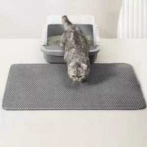 고양이 모래 발판 화장실 샌드 매트 캣 용품 배변
