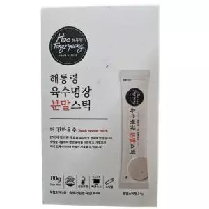 해통령 육수명장 분말스틱형 더 진한육수 180포