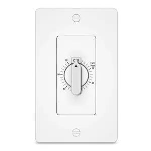 HBN 60분 스프링 와인드 타이머 스위치 조명용 에너지 절약 기계식 욕실 선풍기 간편한 설치 및 작동 중립