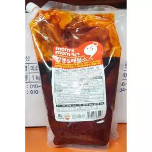 맘스맘 짬뽕 해물 소스 2Kg 양념 양념장