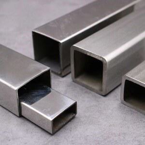 스텐각파이프 304 스테인리스 사각파이프 광택 측면 외경 타입 외부 8mm 5mm