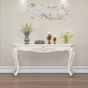 미니콘솔 유럽식 복도 거실 앤티크 가구 선반 조립 협탁