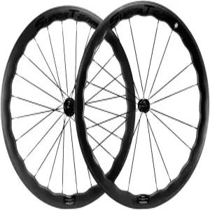 슈퍼팀 카본 휠셋 700C 튜브리스 자전거 휠 웨이브 림 4550MM V 브레이크