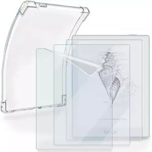 Onyx Boox Go 6 6인치 화면 보호 필름 고해상도 및 부드러운 투명 TPU 케이스에 호환되는 HUADU 전자책