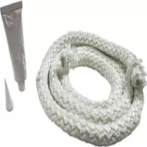 펠릿 우드 난로 및 스토브용 펠릿헤드 로프 개스킷 교체 키트5인치/8인치 X 9인치