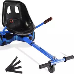 호버보드 시트 부착물 265파운드 용량 26-34.5인치 길이 조절 가능한 Go 카트 액세서리 편안하고 튼튼한