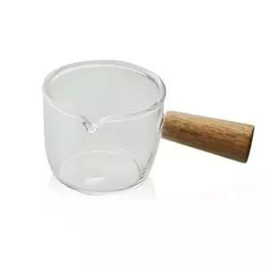 우드 손잡이 샷잔 글라스 주방