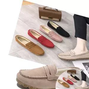 털모카신 여자 모카신 겨울 방한화 털신 기모 슬립온 여성 단화