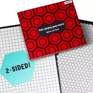 Hexers의 정통 롤플레잉 게임 보드 매트 얼터너티브 던전 앤 드래곤즈 D DND 패스파인더 RPG 27x23인치