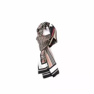 버버리 8011951 A7026 몽타주 실크 스카프