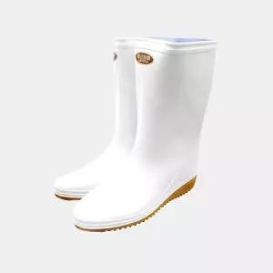 미끄럼방지 화이트 위생화 장화 논슬립 보생 신발