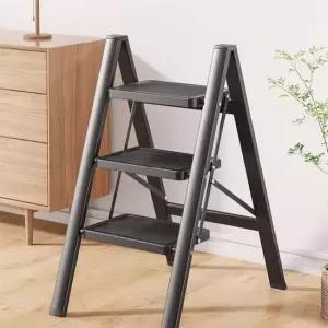 3단 접이식 가정용 사다리 안전 A형 미니 작업 발판 계단 스텝 스툴 인테리어