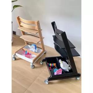 트립트랩 바퀴 휠 하이체어 바구니 이동 수납 부품 키트