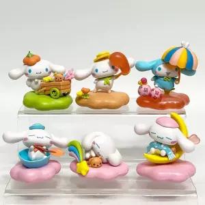 쿠로미 산리오 6개입 애니메이션 피규어 마녀 대식기 귀여운 예쁜 감성