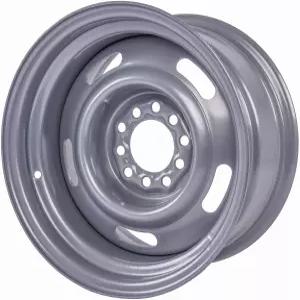 JEGS 랠리 스틸 휠 15 x 8 5 4.5 u201D 및 4.75 볼트 패턴 간격 6mm 오프셋 4.25 백스페이스 파우더 코팅