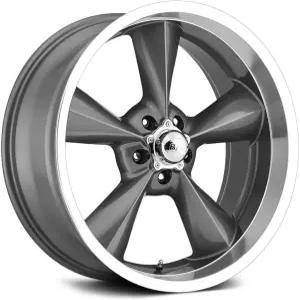 BG 로드 올드 스쿨 커스텀 휠 - 17x8 0 오프셋 5x120.65 볼트 패턴 78.1mm 허브 가공 립 림이 장착된