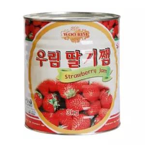 우림 딸기쨈 3kgX6개 딸기잼 업소용 대용량