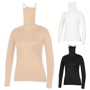 [스윙서플라이] 여성 냉감 기능성 자외선차단 마스크 일체형 골프 이너웨어 W522QT04