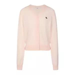 갤러리아 (르샵블랑) V넥 단추 자수 긴팔 니트 가디건-L2F35KCD060