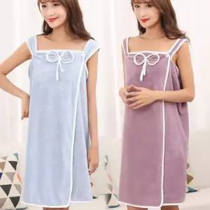 리본 목욕용품 부드러운 타올가운 목욕가운 가운 커플가운 빠른흡수 도톰하고