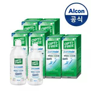 옵티프리 렌즈세척액 퓨어모이스트 420ml 4개 + 300ml 2개