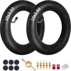 10x2.50/2.75 10인치 내부 튜브 90° 구부러진 밸브 스템 호환 스마트 셀프 밸런스 모빌리티 전동 스쿠터