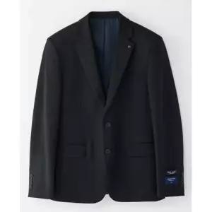 [하프클럽/에스티코]울혼방 사방스판 에센셜 수트_블랙 (슬림핏) SSJWZ11SSB