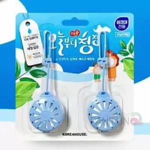 싱크대클리너 변기세정제 싱크대냄새제거 싱크대배수구클리너 15g 2개