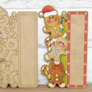 4인용 쿠키 우드 온도계만들기 색칠 겨울 크리스마스 장식 센터 교구 학생 학습