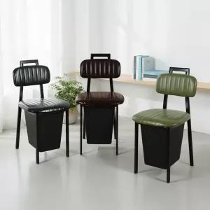 투썸 버킷 체어 카페 인테리어 철재 업소용 식당 식탁 바구니 수납 의자