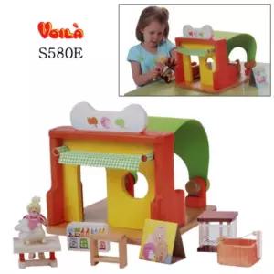 3살 4살 여아 조카 선물 소꿉 직업 역할 놀이 장난감 인형 애견 미용실 유아 안심 소재 어린이 완구 아동