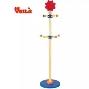 고급 원목 아이 옷 행거 어린이용 스탠드 옷걸이 키즈 브알라 아동 햇님 스탠드형 우드 가방 걸이 아이방