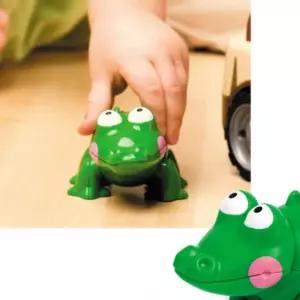 아기 안심 소재 돌리면 소리나는 악어 동물 인형 유아 호기심 자극 소근육 감각 발달 톨로 장난감 돌쟁이 2