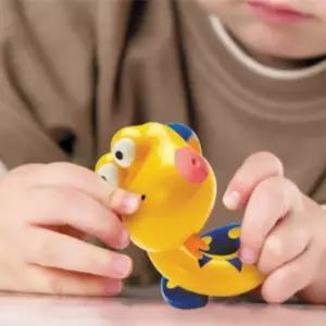 아기 안심 소재 돌리면 소리나는 뱀 동물 인형 유아 호기심 자극 소근육 감각 발달 장난감 돌쟁이 2돌 아가